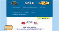 Desktop Screenshot of firstblackamerica.com