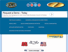 Tablet Screenshot of firstblackamerica.com